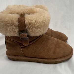Bear Paw  Brown Shearling Boots
